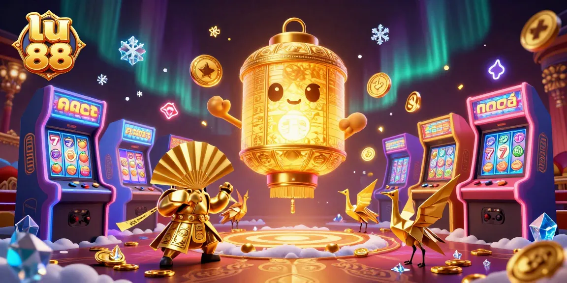 Engage in thrilling casino action with lu 88's vibrant, dynamic scene of gaming excitement.