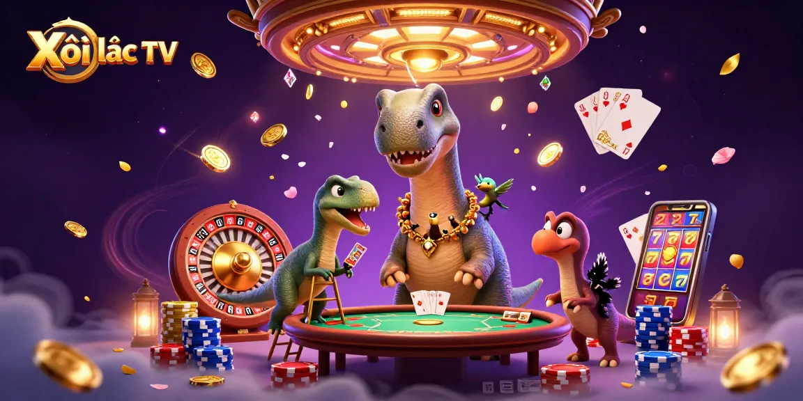 Xôi lạc TV offers an engaging glimpse into vibrant casino action with dynamic characters and rich details.