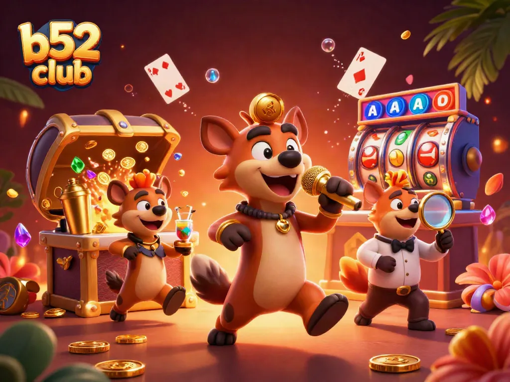 Experience thrilling gameplay at b52 club with vibrant casino activities and energetic atmosphere.