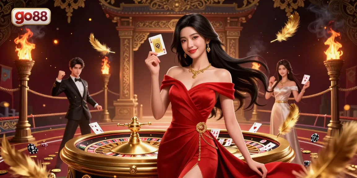 Spin gold bets and win big at go88's thrilling casino with vibrant card action and stunning visuals.