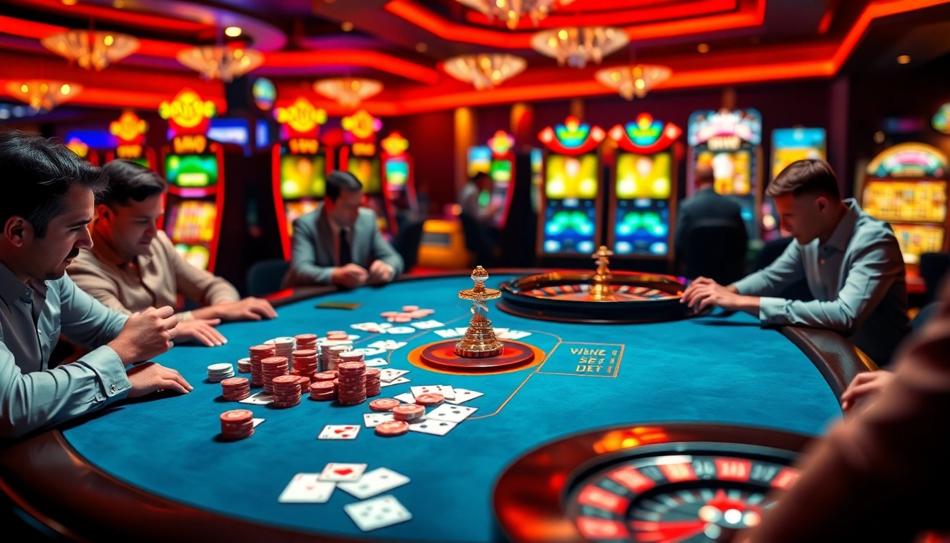 Experience thrilling gameplay at https://tg88link.com/ with intense card games and luxurious casino ambiance.